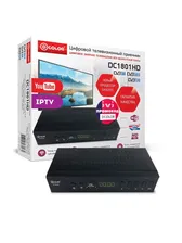 D-COLOR ТВ-тюнер DC1801HD , черный
