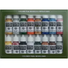 Набор Model Color №1 Folkstone Basics 16 цветов