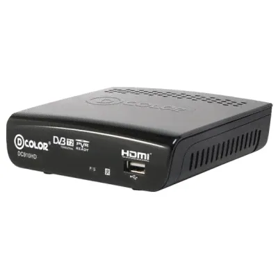 ТВ-тюнер D-Color DC910HD Black-0