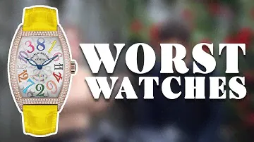 The WORST Luxury Watches // RANT&H
