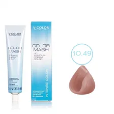 Безаммиачная крем-краска для волос V-COLOR Color Mash 10.49 светлый блондин медно-фиолетовый, 60 мл