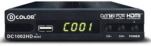 ТВ-тюнер D-Color DC1002HD mini Black-0