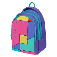 Рюкзак inStyle Color Block розовый RU080S03 Berlingo