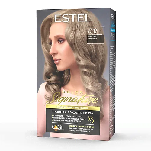 ESTEL PROFESSIONAL Крем-гель краска для волос Color Signature, Крем-гель краска для волос Color Signature