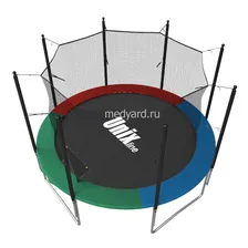 Батут с защитной сеткой Unix Line Simple 8Ft / 244 см (Color) inside в Москве