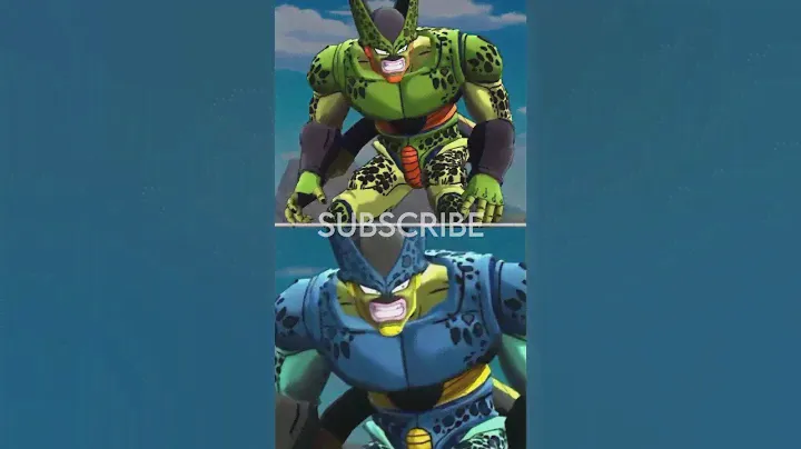 ALTERNATIVE COLOR VS NORMAL ANIMATIONS - PERFECT CELL [DRAGONBALL LEGENDS] #dblegends #youtubeshorts