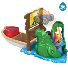 Игровой набор Mattel Hot Wheels Monster Trucks Color Shifters HGV14