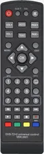 Пульт универсальный для цифровых приставок D-COLOR DC600HD, DC610HD, DC1501HD, DC911HD, DC921HD