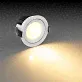 Мощный встраиваемый поворотный светильник, белый COLOR 15 W