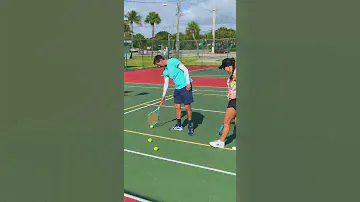 Pick Up Tennis Balls the Right Way